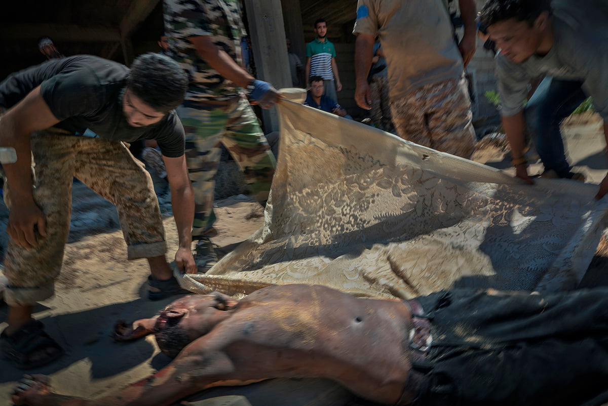Fade to Black Rise and fall of ISIS by Ricardo Garcia Vilanova, curated by Apratim Saha