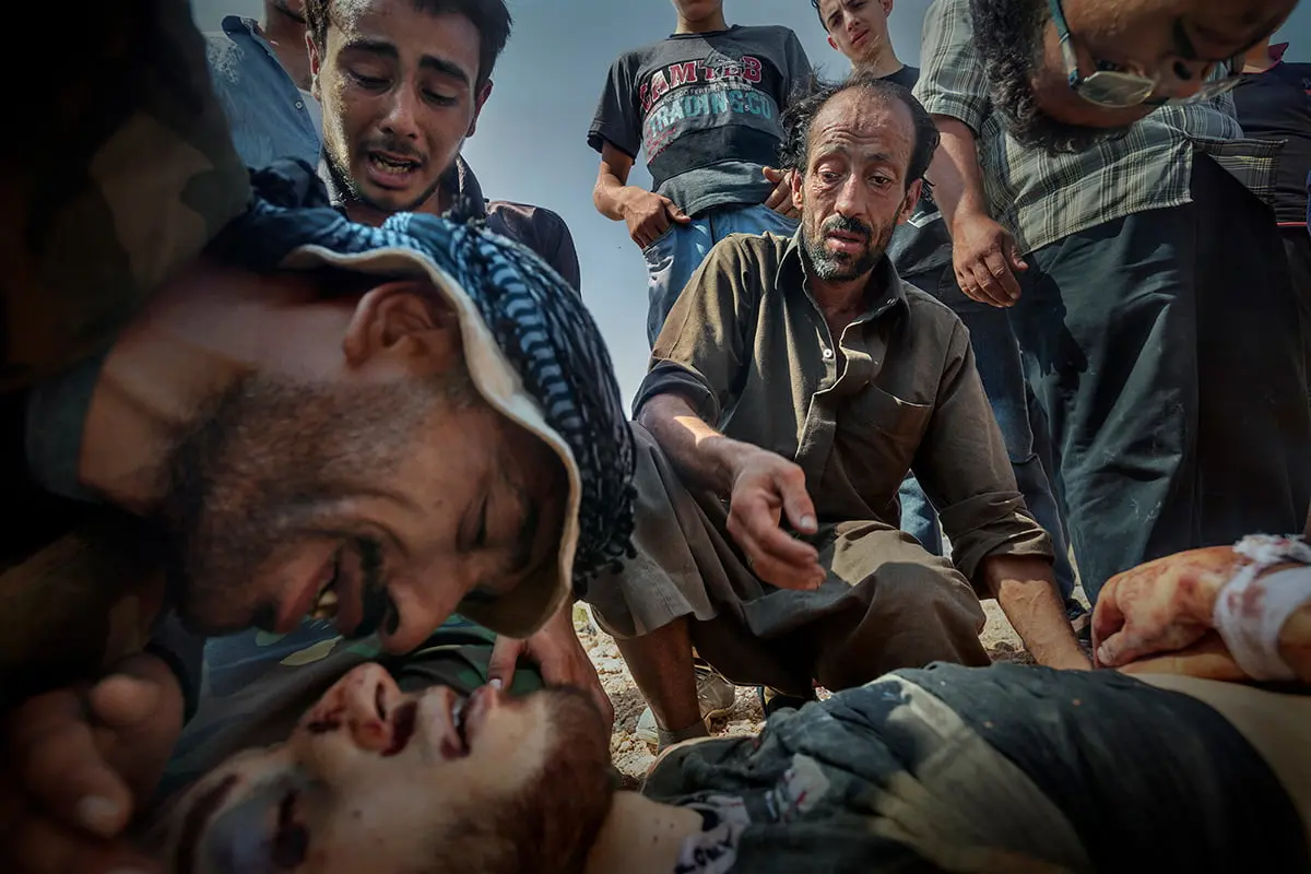 Fade to Black Rise and fall of ISIS by Ricardo Garcia Vilanova, curated by Apratim Saha